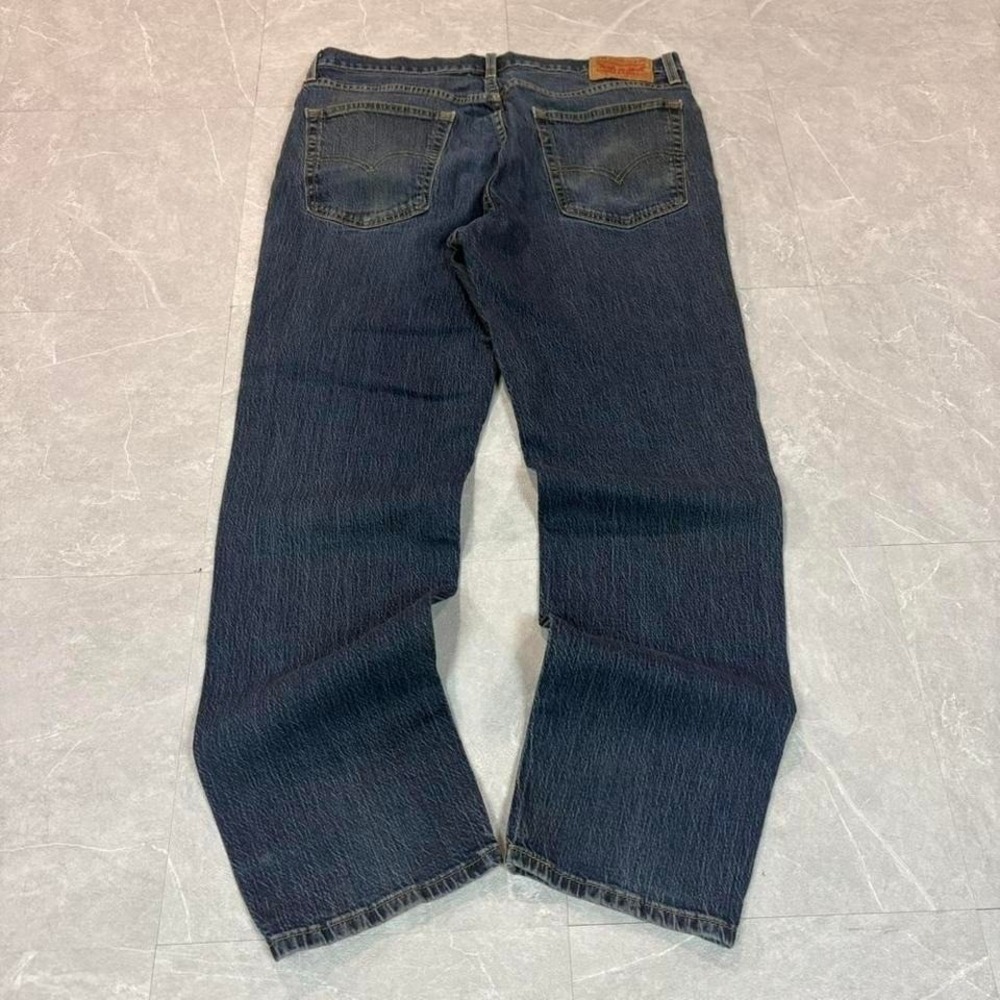Baggy blue denim Levi's jeans size 36" #denim